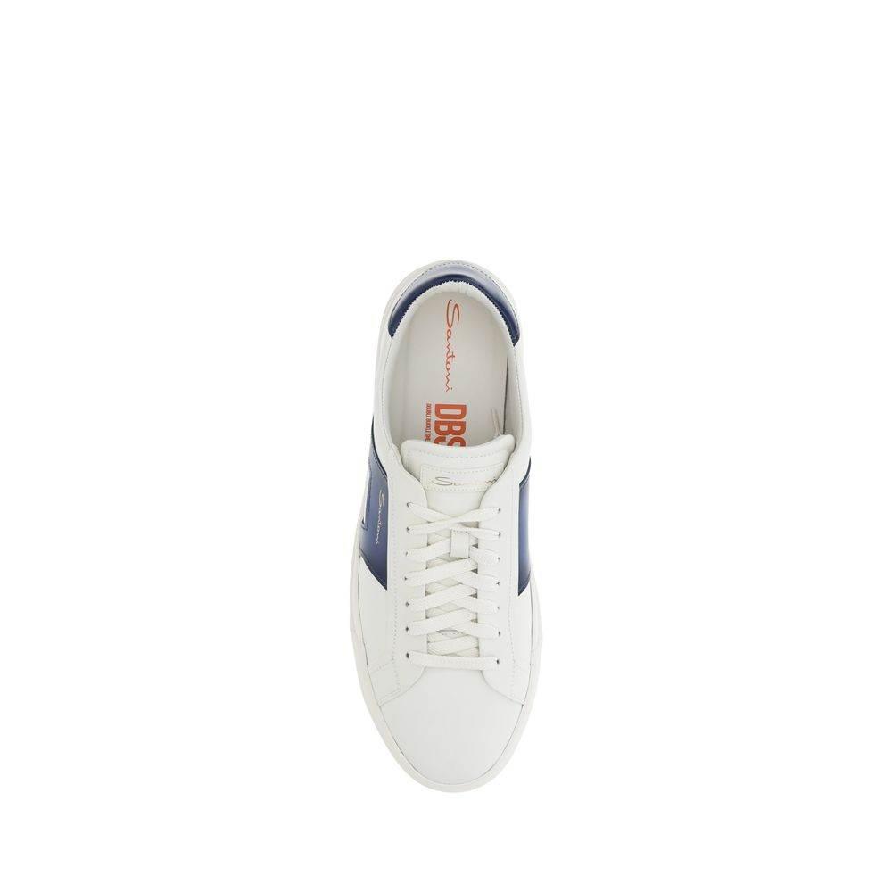 Santoni Leather Sneakers - Hilstor