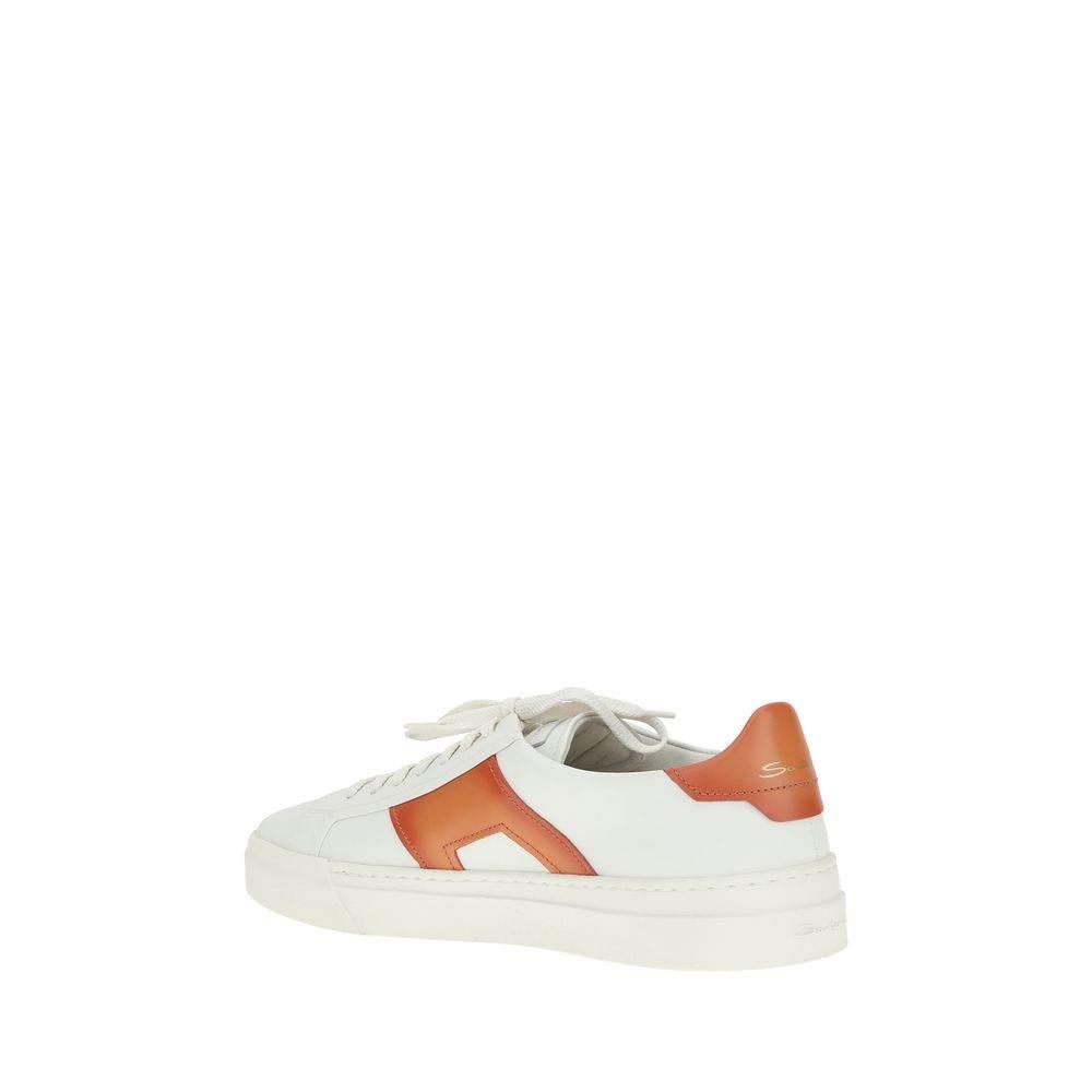 Santoni Leather Sneakers - Hilstor