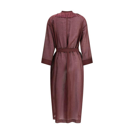 Forte_Forte Fringed long Robe - Hilstor