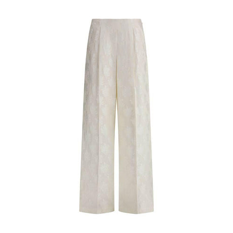 Fendi Satin Bouquet Pants - Hilstor