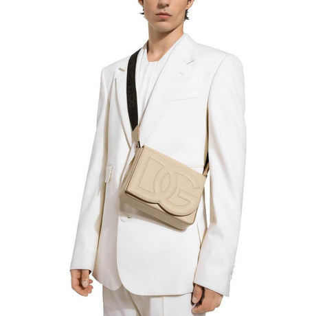 Dolce & Gabbana Beige Leather Bag - Hilstor
