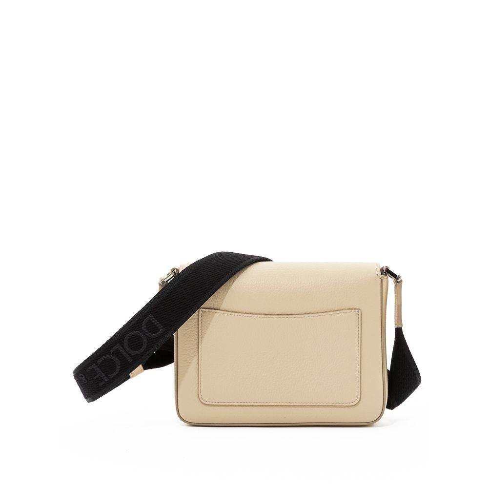 Dolce & Gabbana Beige Leather Bag - Hilstor