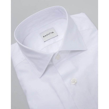Bagutta White Cotton Shirt - Hilstor