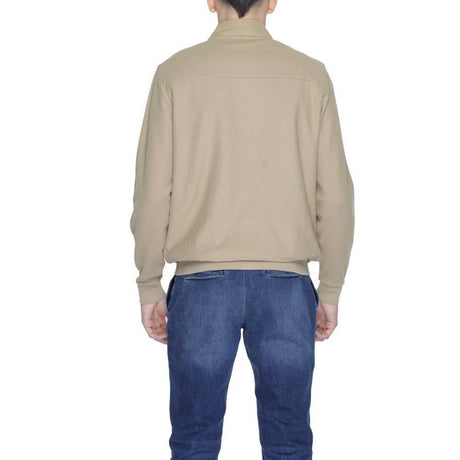 U.S. POLO ASSN. Beige Cotton Jackets & Coat - Hilstor