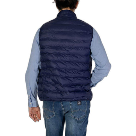 U.S. POLO ASSN. Blue Polyamide Sleveless Jacket - Hilstor