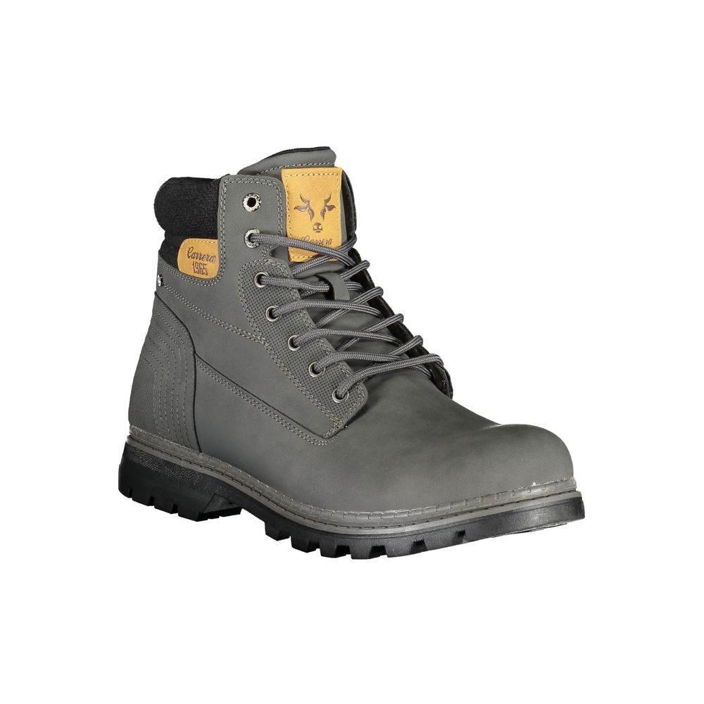 Carrera Sleek Lace-Up Boots with Contrast Details - Hilstor