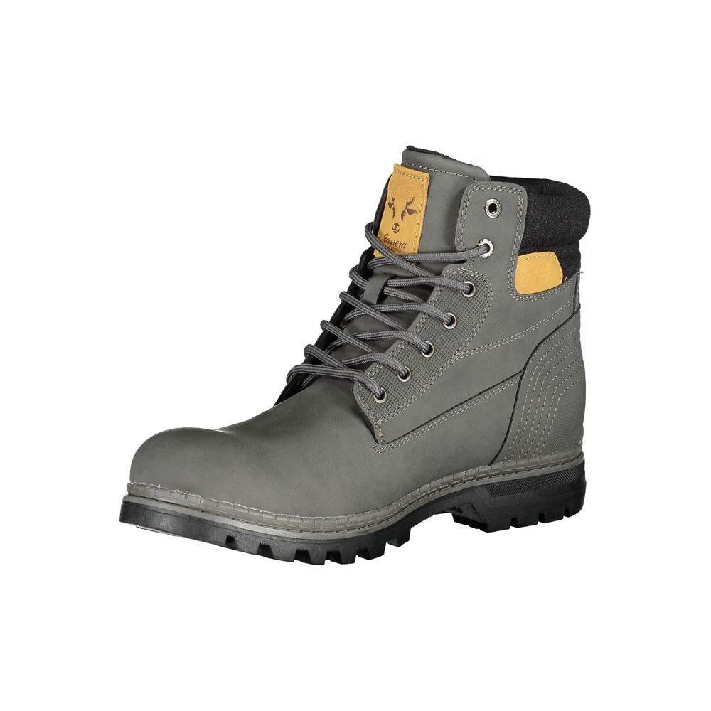 Carrera Sleek Lace-Up Boots with Contrast Details - Hilstor