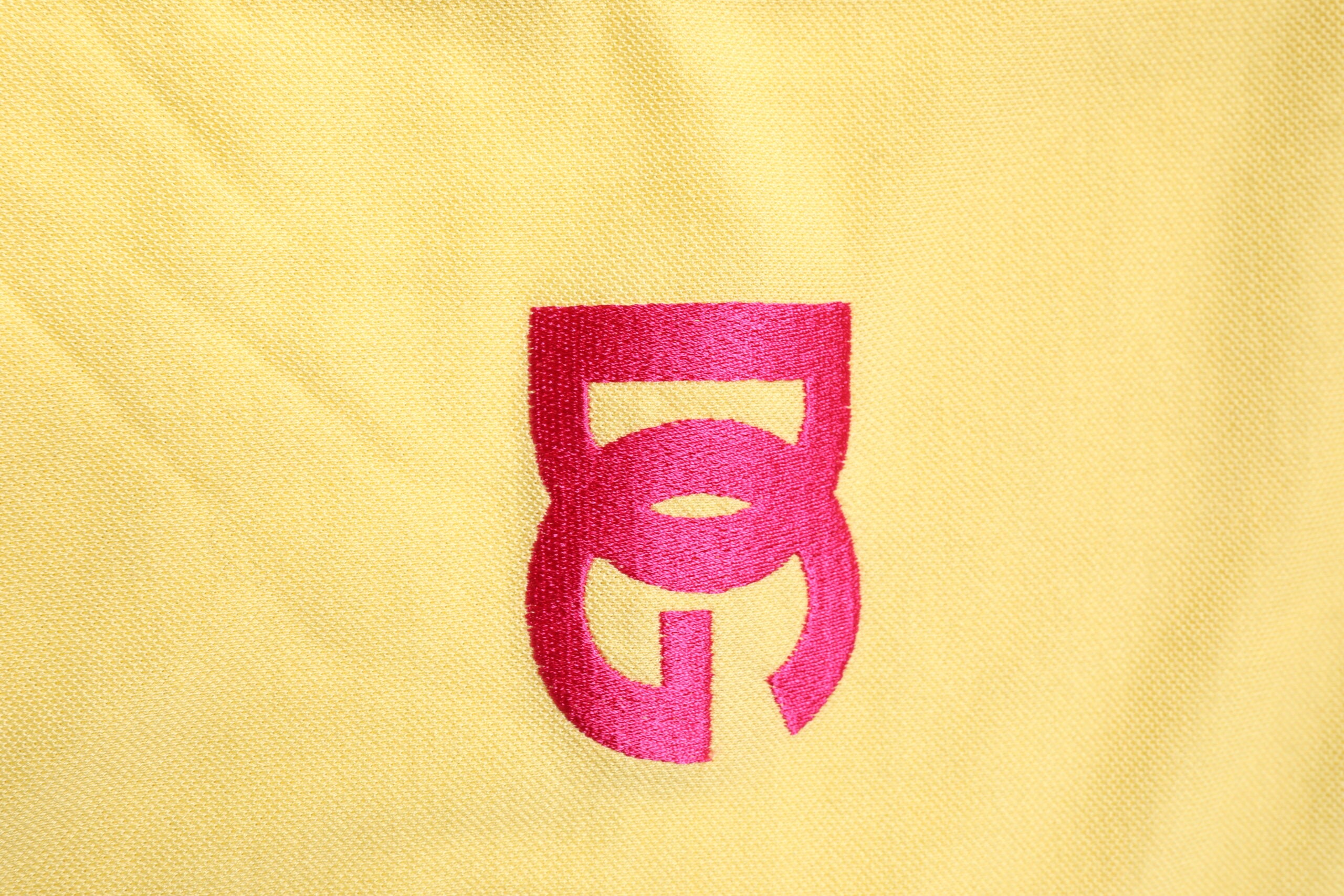 Dolce &amp; Gabbana Polo T-shirt med gul bomuldslogo