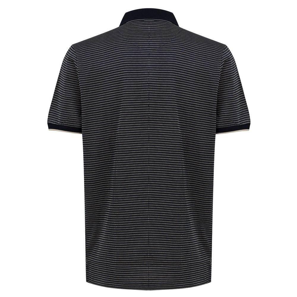 Dunhill Blue Cotton Polo Shirt