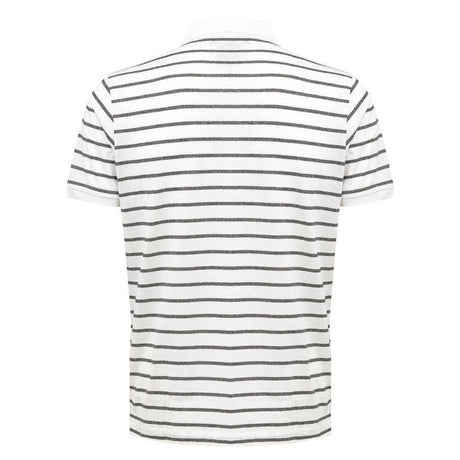 Dunhill White Cotton Polo Shirt
