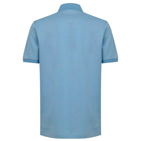 Dunhill Light Blue Cotton Polo Shirt
