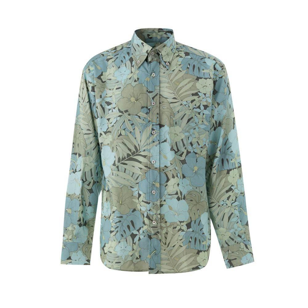 Tom Ford Blue Lyocell Shirt - Hilstor