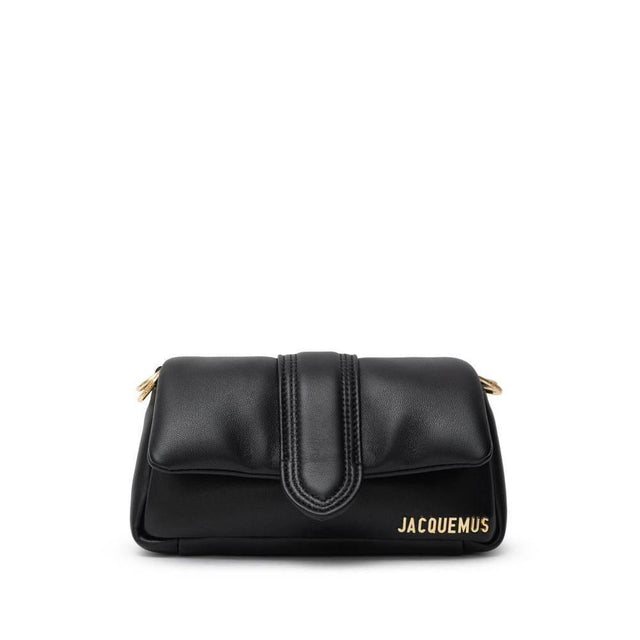 Jacquemus Black Leather Handbag - Hilstor