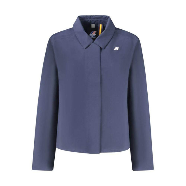 K-WAY Blue Polyester Women Jacket - Hilstor