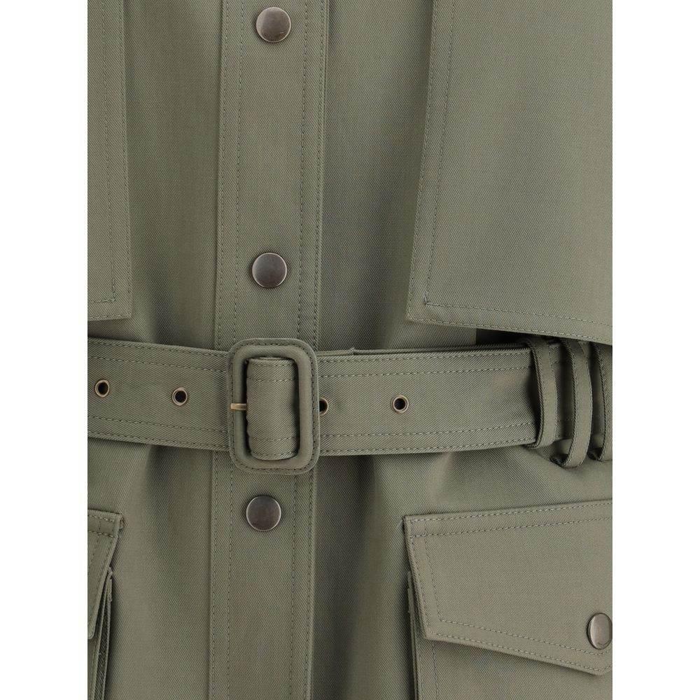 Saint Laurent Saharienne Jacket - Hilstor