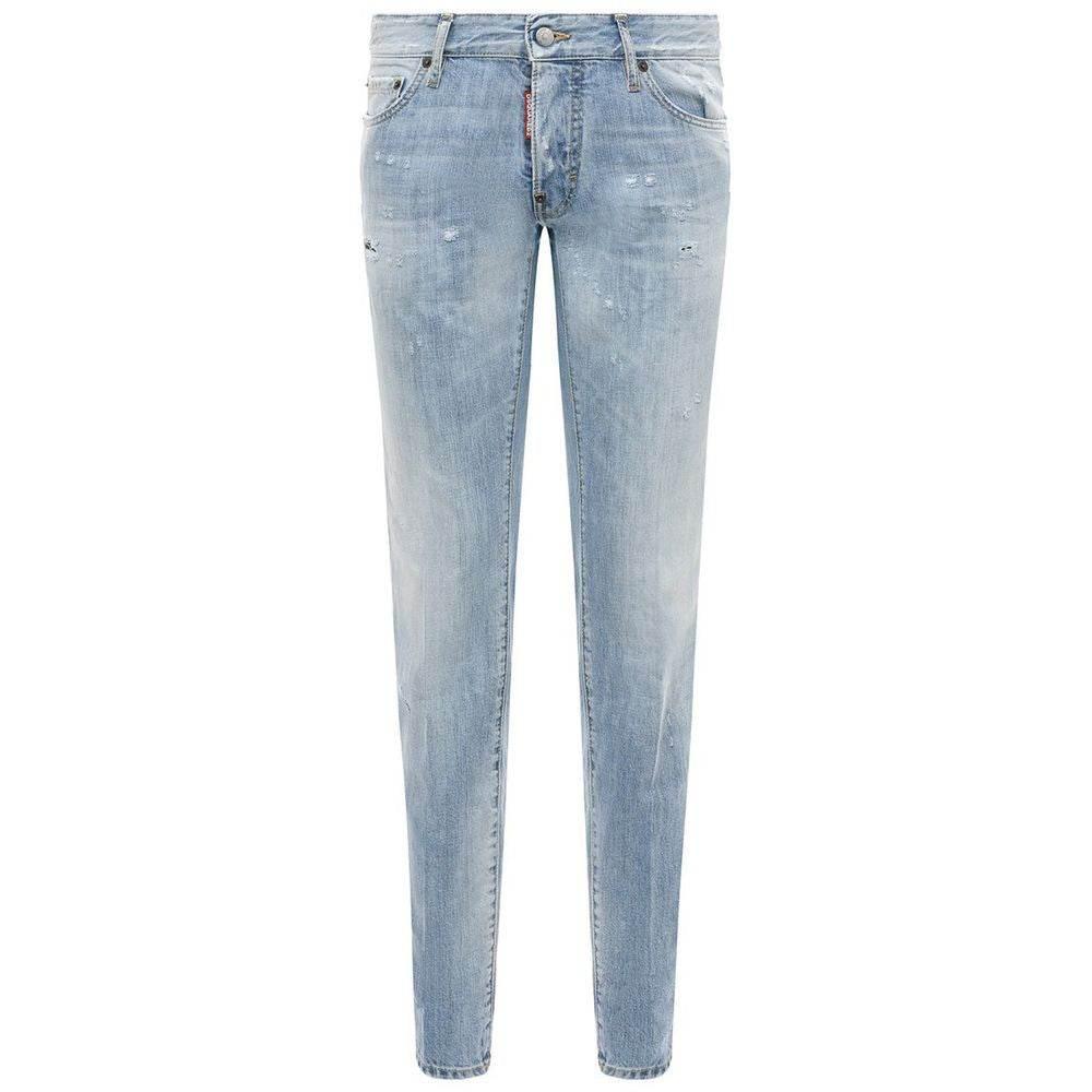 Dsquared² Blue Cotton Men Jeans - Hilstor
