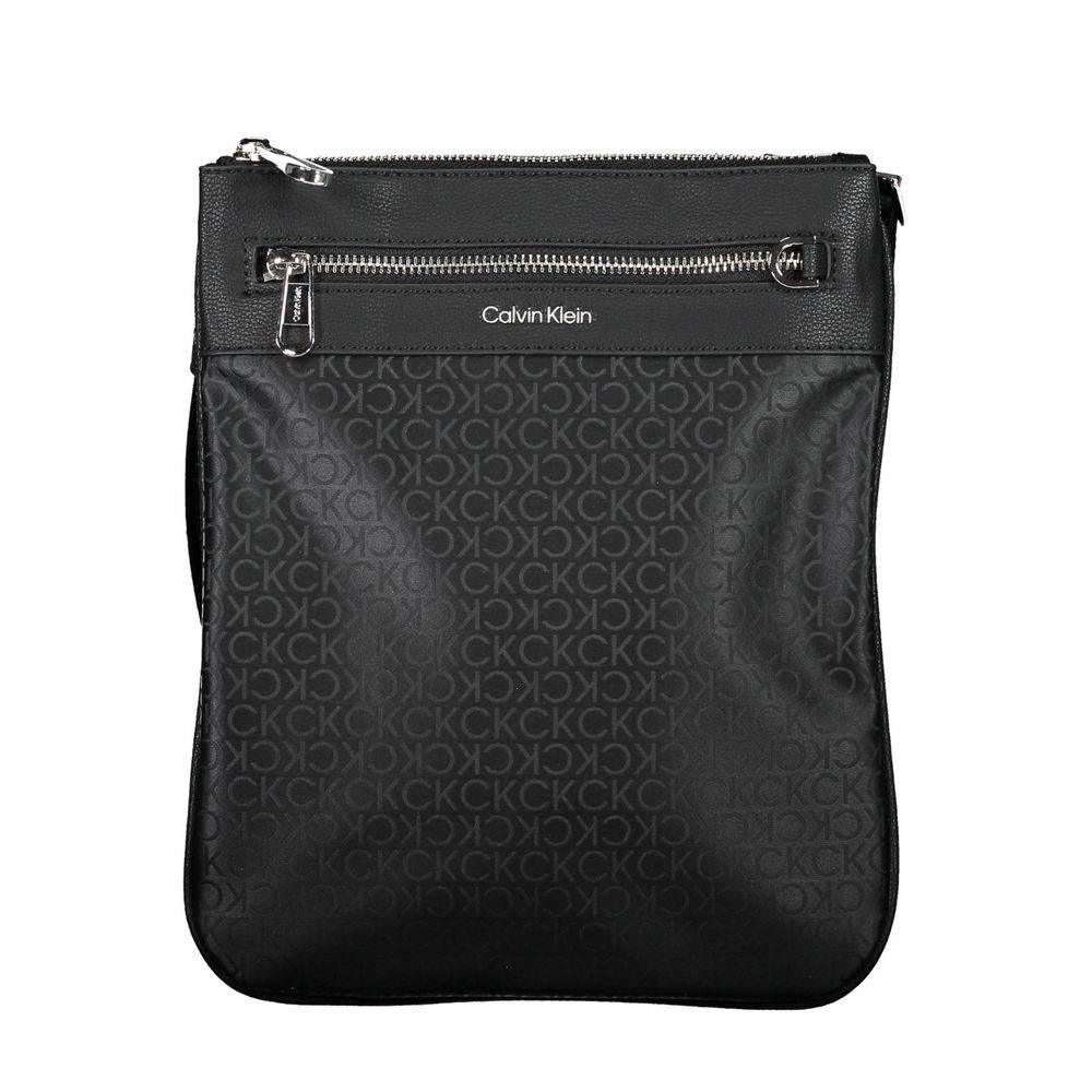 Calvin Klein Black Polyester Men Shoulder Bag - Hilstor