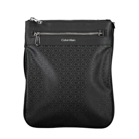 Calvin Klein Black Polyester Men Shoulder Bag - Hilstor