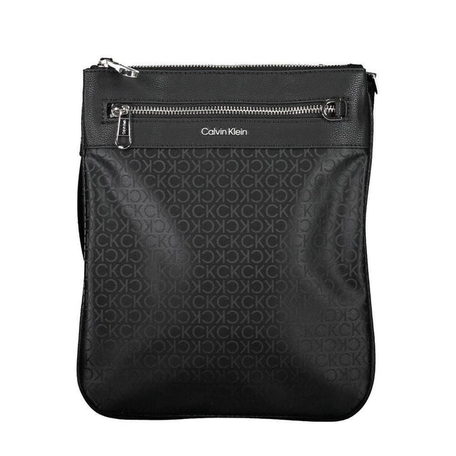 Calvin Klein Black Polyester Men Shoulder Bag - Hilstor
