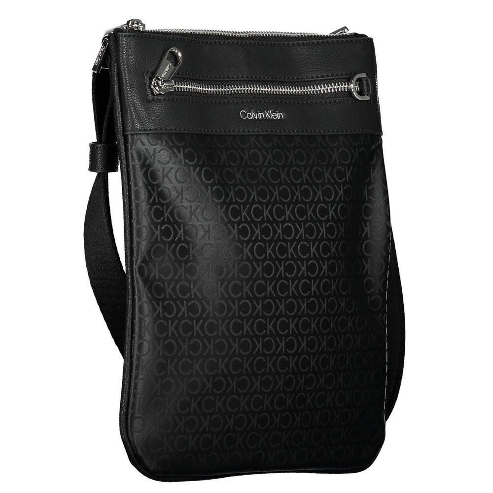 Calvin Klein Black Polyester Men Shoulder Bag - Hilstor