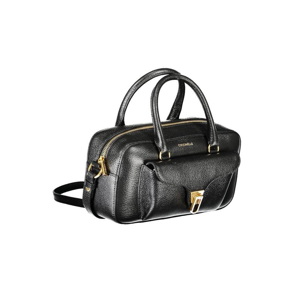 Coccinelle Black Leather Handbag - Hilstor