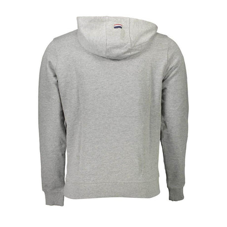 U.S. POLO ASSN. Gray Cotton Men Sweatshirt - Hilstor