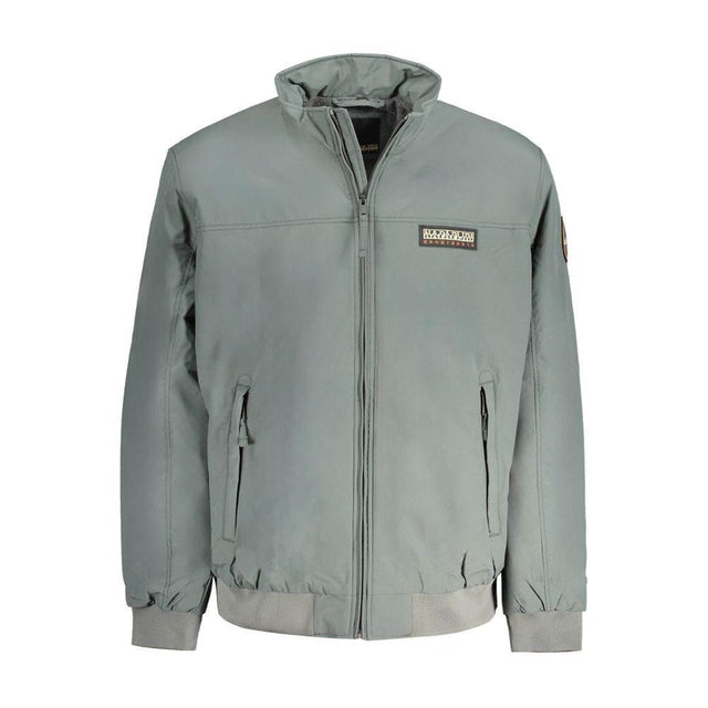 Napapijri Green Polyamide Men Jacket - Hilstor