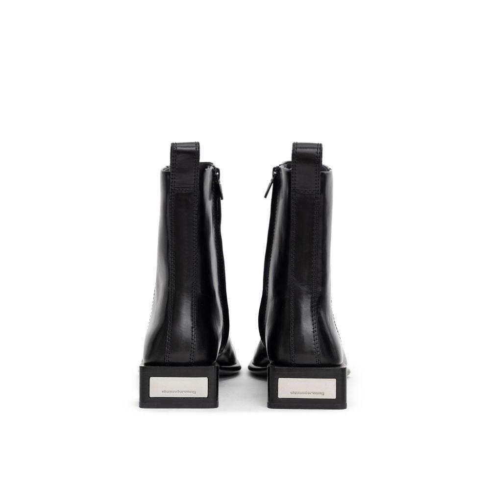 Alexander Wang Black Leather Boot - Hilstor
