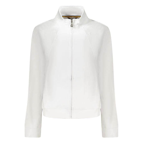 K-WAY White Cotton Women Sweater - Hilstor