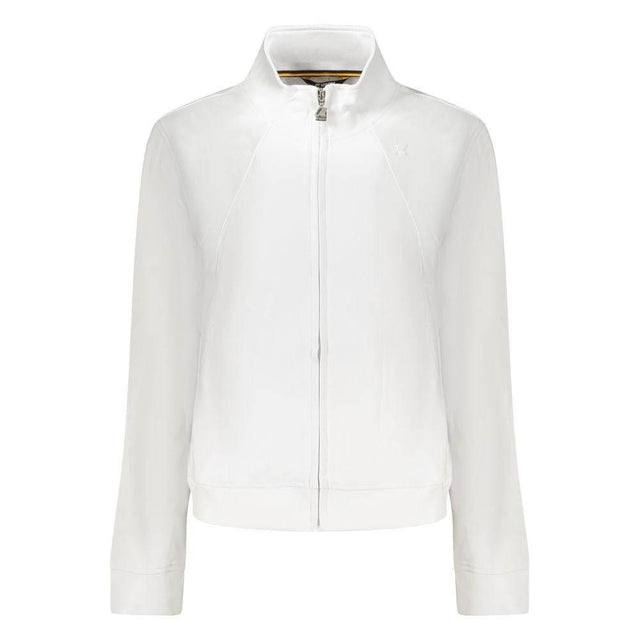 K-WAY White Cotton Women Sweater - Hilstor