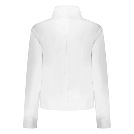 K-WAY White Cotton Women Sweater - Hilstor