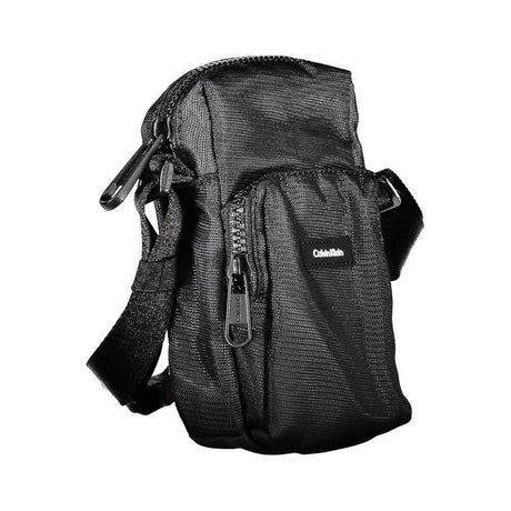 Calvin Klein Elegant Black Shoulder Bag with Chic Detailing - Hilstor