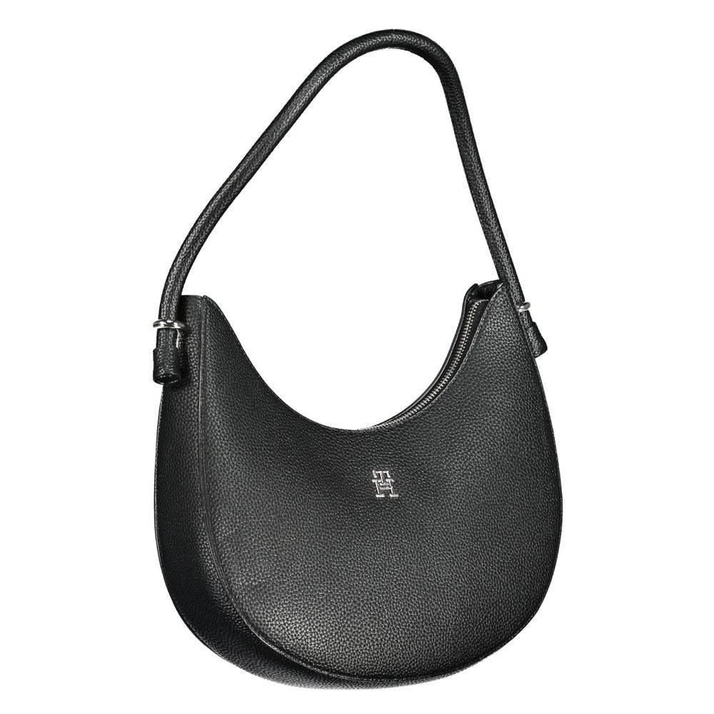 Tommy Hilfiger Black Polyethylene Handbag - Hilstor