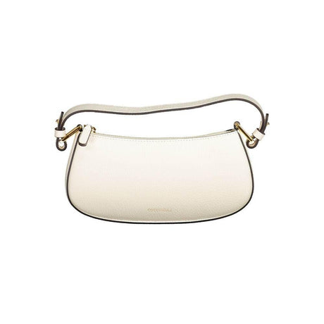 Coccinelle White Leather Handbag - Hilstor