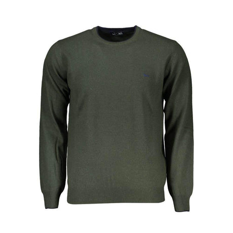 Harmont & Blaine Chic Green Crew Neck Designer Sweater - Hilstor