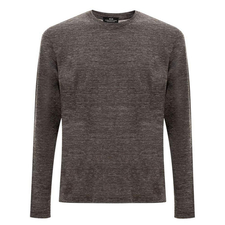 Corneliani Gray Wool T-Shirt - Hilstor