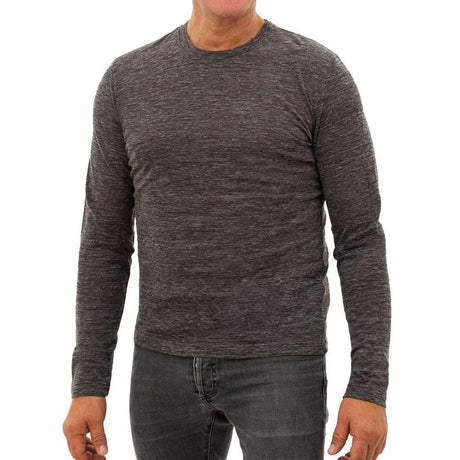 Corneliani Gray Wool T-Shirt - Hilstor