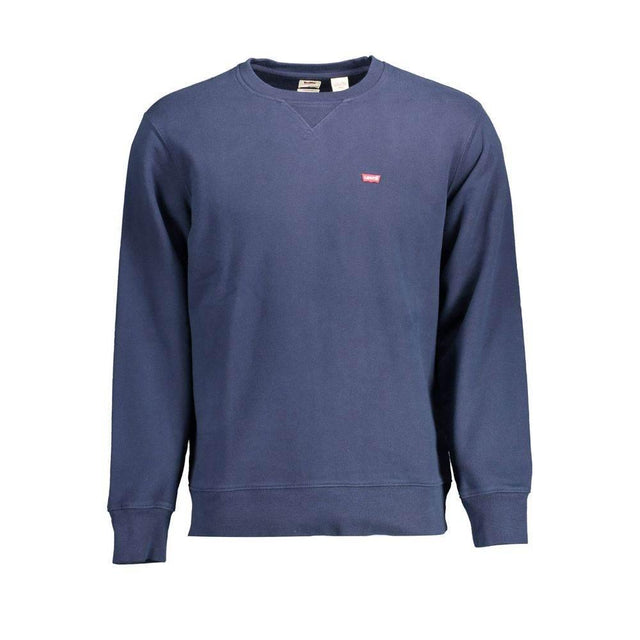 Levi's Blue Cotton Men Sweater - Hilstor