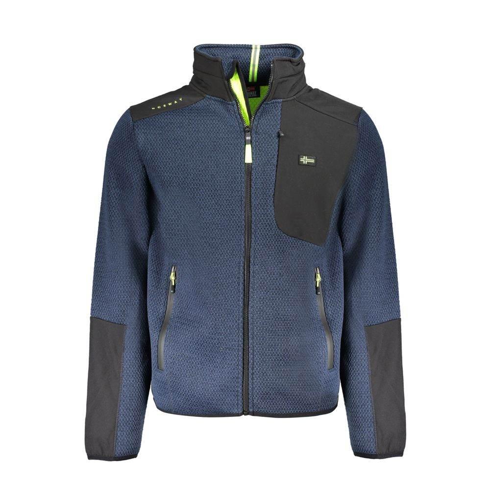 Norway 1963 Blue Polyester Men Jacket - Hilstor