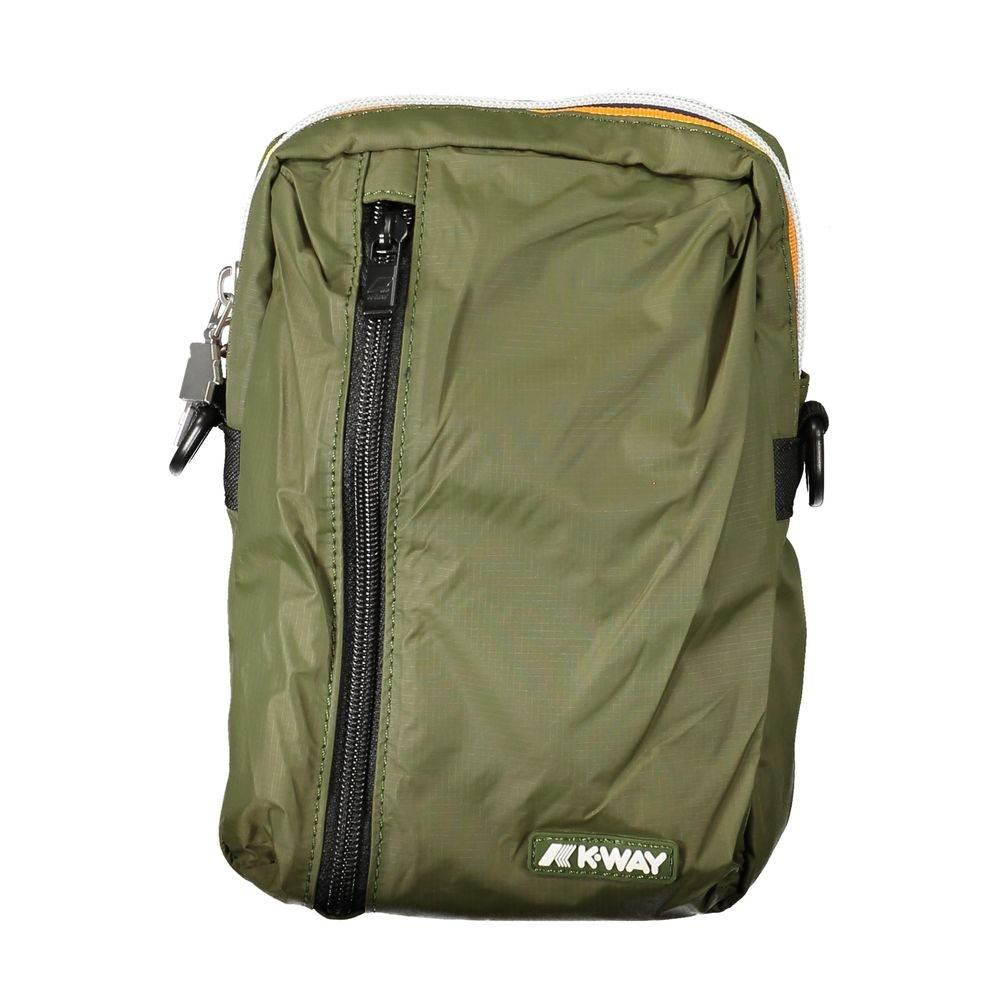 K-WAY Green Polyamide Men Shoulder Bag - Hilstor