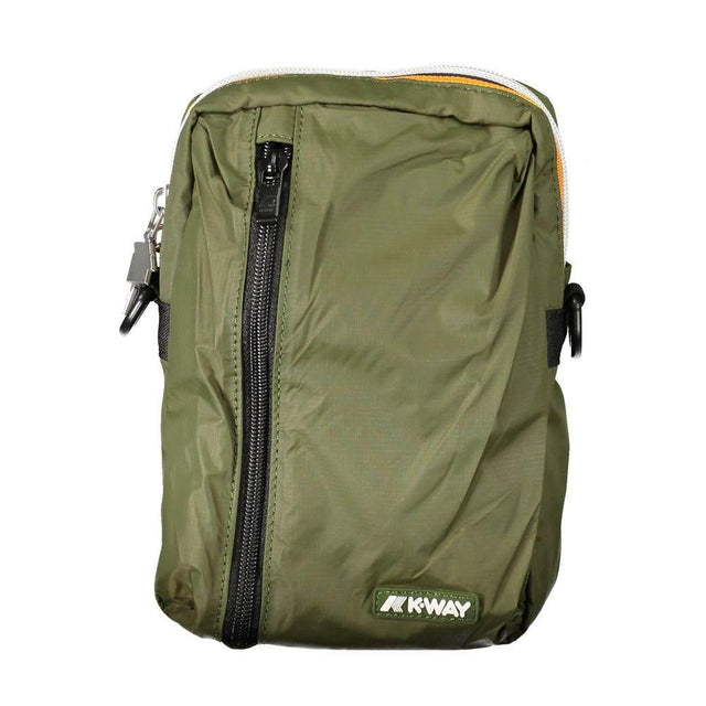 K-WAY Green Polyamide Men Shoulder Bag - Hilstor