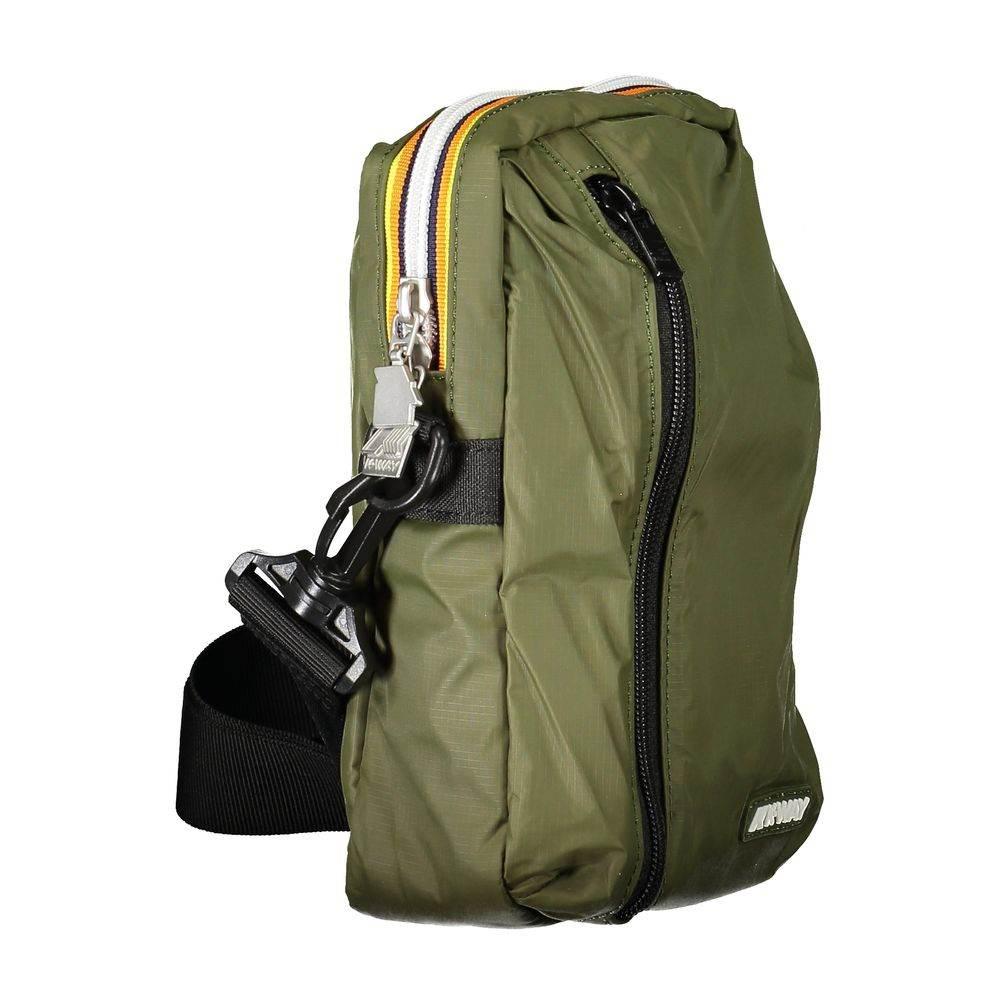 K-WAY Green Polyamide Men Shoulder Bag - Hilstor