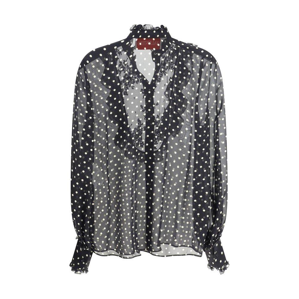 Valentino Polka dot silk Shirt - Hilstor