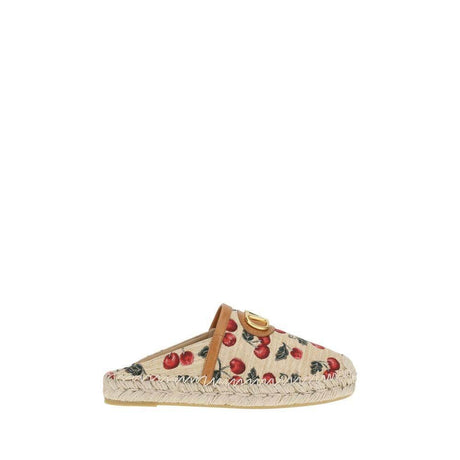 Valentino Garavani Vlogo Cherryfic Espadrilles mules - Hilstor