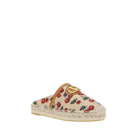 Valentino Garavani Vlogo Cherryfic Espadrilles mules - Hilstor