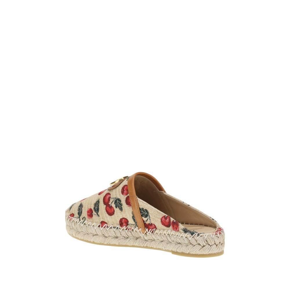 Valentino Garavani Vlogo Cherryfic Espadrilles mules - Hilstor
