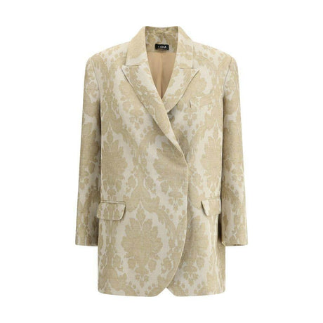 Ella Brocade print Blazer - Hilstor