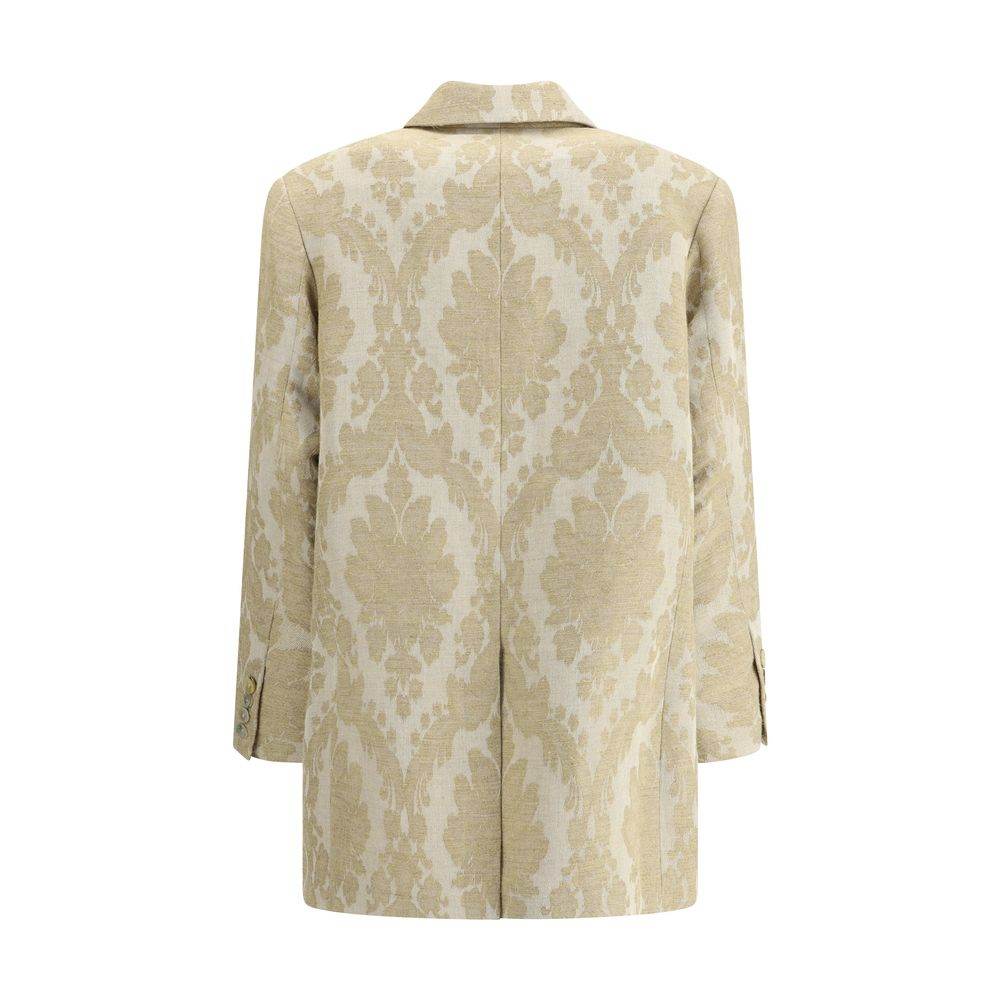 Ella Brocade print Blazer - Hilstor