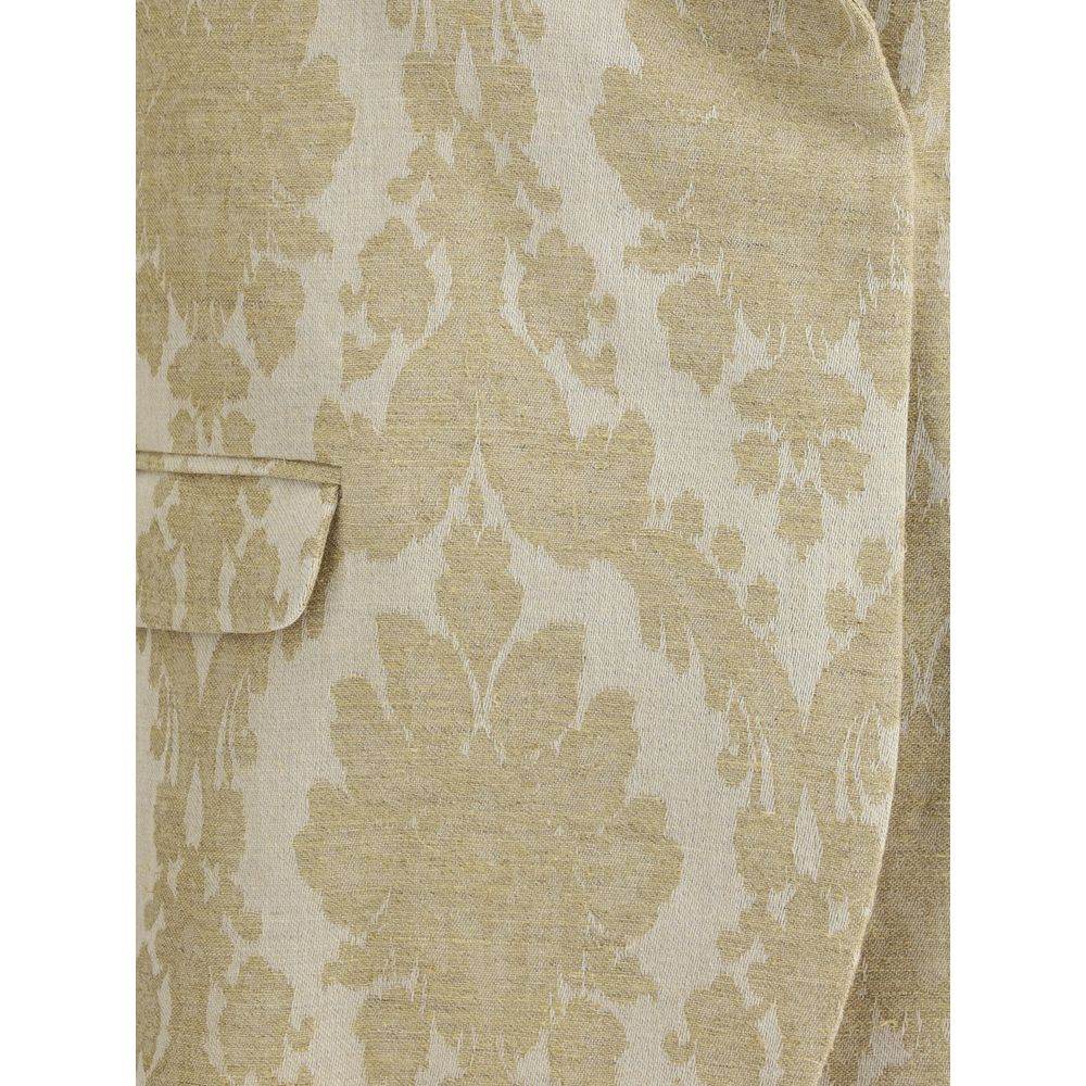 Ella Brocade print Blazer - Hilstor