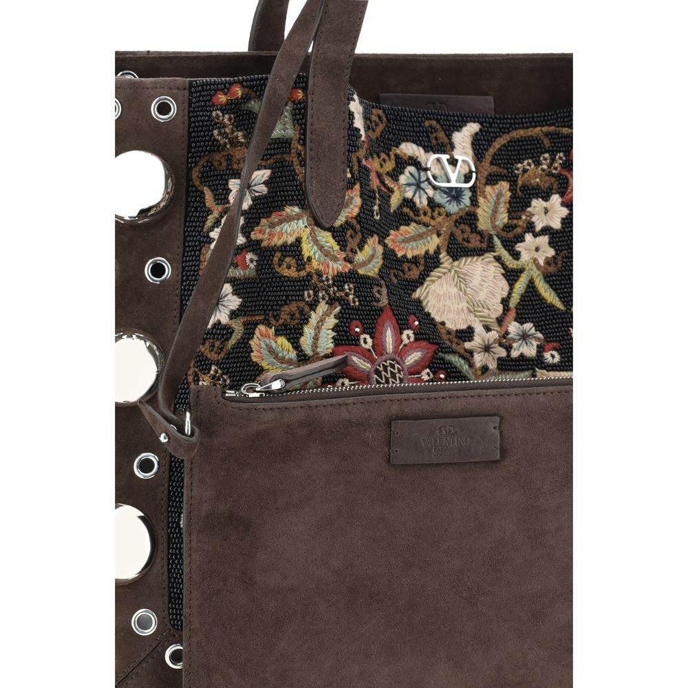 Valentino Garavani Floral embroideried Nellcote Tote Bag - Hilstor
